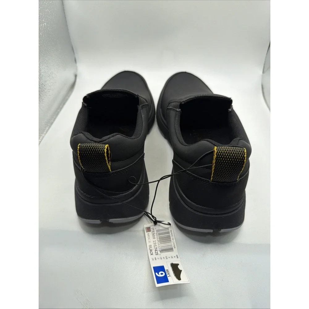 New Gerry Mens MOC II Black Slip On Shoes Hands Free Size 9‎ W/Box